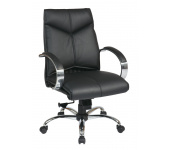 Deluxe Mid-Back Executive Leather Chair(8201)