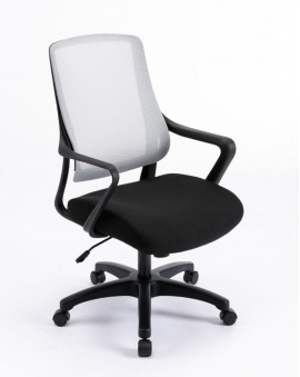 Manager Chairs(MC-1069C-Grey Mesh & Black Seat)