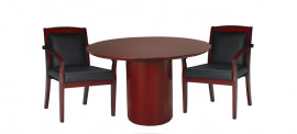 Napoli Round Conference table with  chairs