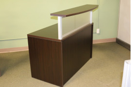 Reception Desk (Cam-2201 Espresso)