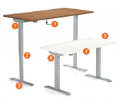 Sit Stand Height Adjustable Tables